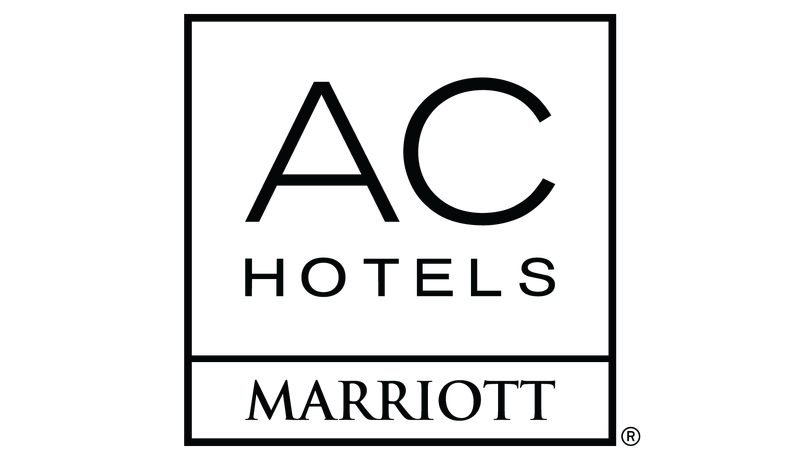 AC Hotels by Marriott logo displayed in black and white