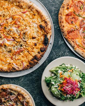 American Flatbread restaurant near Burlington Square Vermont