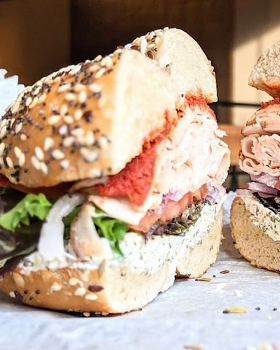 The Bagel Place near Burlington Square Vermont